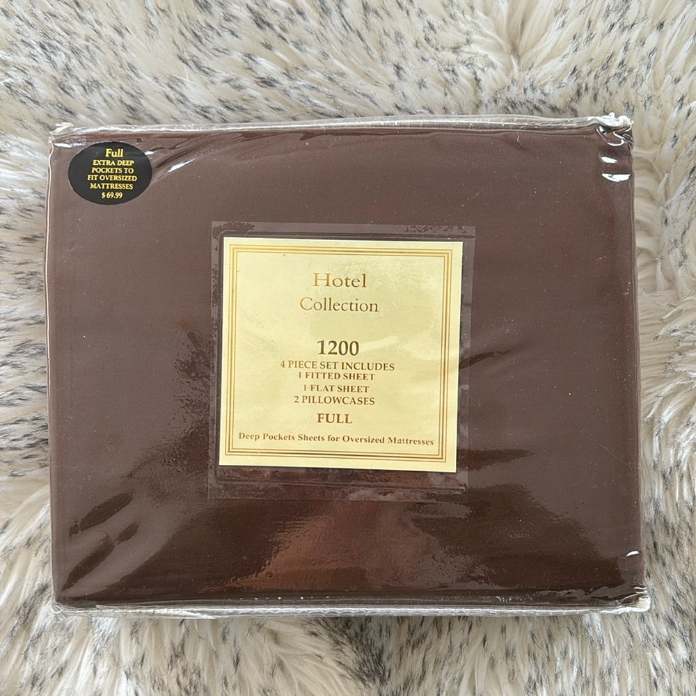✨2/$60✨ NWT Hotel Collection 1200 Full Size Bed Set